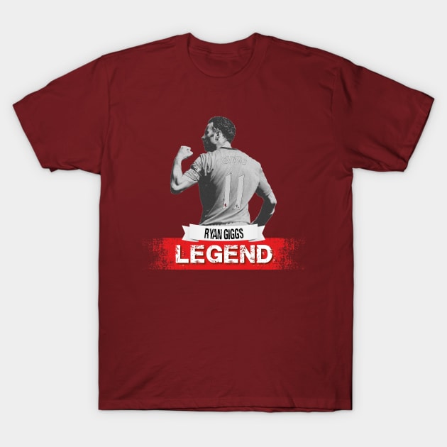 "Giggsy" Ryan Giggs T-Shirt by FUNCT